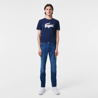 Мужские джинсы Lacoste Slim Fit / Брюки и джинсы | Одежда, обувь и аксессуары | V4.Ru: Маркетплейс