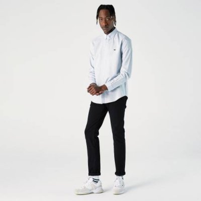 Мужская рубашка Lacoste Slim Fit / Рубашки | Одежда, обувь и аксессуары | V4.Ru: Маркетплейс