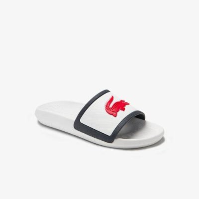 Женские пантолеты Lacoste CROCO SLIDE / Сланцы | Одежда, обувь и аксессуары | V4.Ru: Маркетплейс