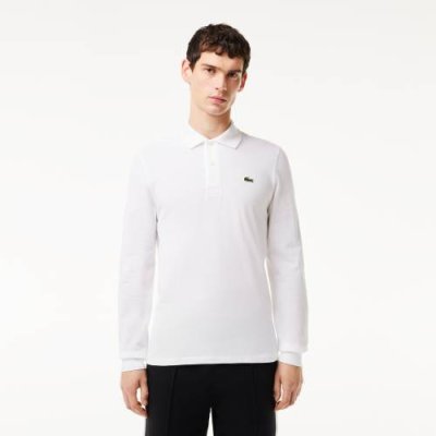 Мужское поло Lacoste L.12.21 Classic Fit с длинным рукавом / Поло | Одежда, обувь и аксессуары | V4.Ru: Маркетплейс