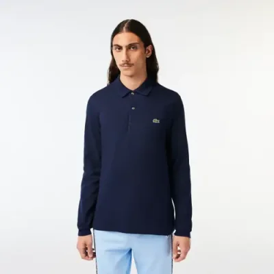 Мужское поло Lacoste L.12.21 Classic Fit с длинным рукавом / Поло | Одежда, обувь и аксессуары | V4.Ru: Маркетплейс