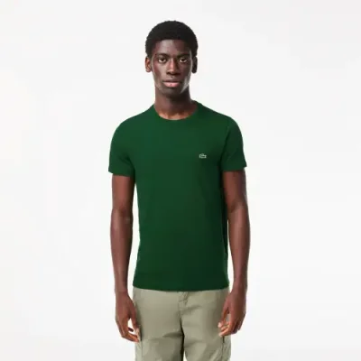 Мужская футболка Lacoste Regular Fit / Футболки | Одежда, обувь и аксессуары | V4.Ru: Маркетплейс