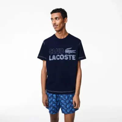 Мужская футболка Lacoste из органического хлопка / Футболки | Одежда, обувь и аксессуары | V4.Ru: Маркетплейс