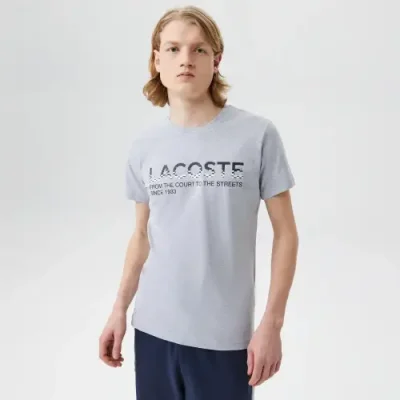 Мужская футболка Lacoste Regular Fit / Футболки | Одежда, обувь и аксессуары | V4.Ru: Маркетплейс