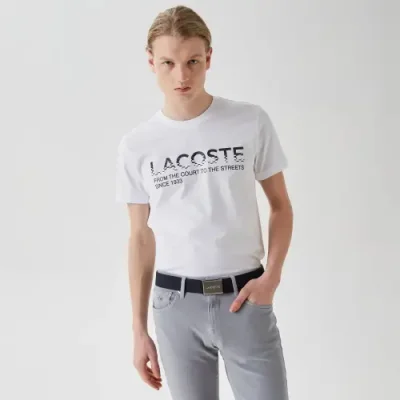 Мужская футболка Lacoste Regular Fit / Футболки | Одежда, обувь и аксессуары | V4.Ru: Маркетплейс