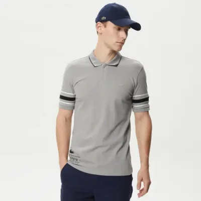 Мужское поло Lacoste Slim Fit Printed Active / Поло | Одежда, обувь и аксессуары | V4.Ru: Маркетплейс