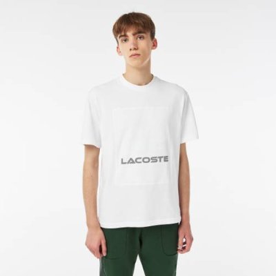 Мужская хлопковая футболка Lacoste / Футболки | Одежда, обувь и аксессуары | V4.Ru: Маркетплейс