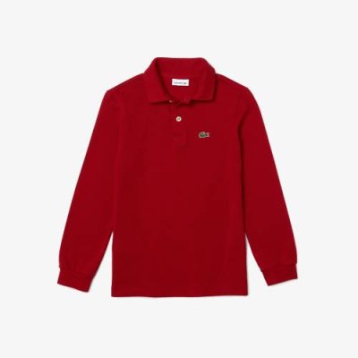 Детское поло  Lacoste Regular Fit из хлопка Pique / Поло / Мальчики | Одежда, обувь и аксессуары | V4.Ru: Маркетплейс