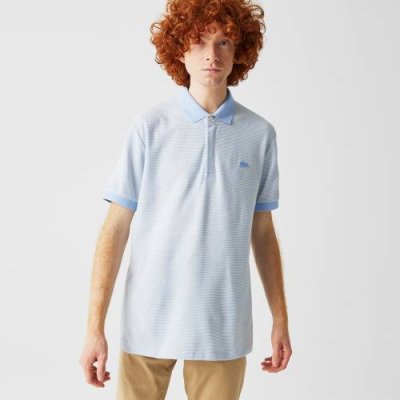 Мужское поло Lacoste  Regular Fit из хлопка и льна / Поло | Одежда, обувь и аксессуары | V4.Ru: Маркетплейс