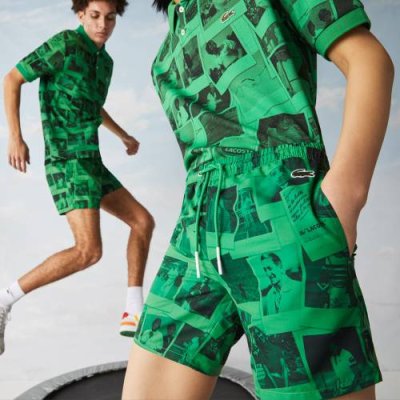 Мужские купальные шорты Lacoste x Polaroid / Нижнее белье и шорты | Одежда, обувь и аксессуары | V4.Ru: Маркетплейс