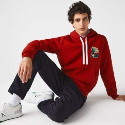 Мужская толстовка Lacoste Badge из хлопкового флиса / Толстовки | Одежда, обувь и аксессуары | V4.Ru: Маркетплейс