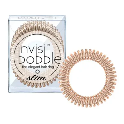 INVISIBOBBLE Резинка-браслет для волос / SLIM Bronze Me Pretty / Резинки | Товары для красоты | V4.Ru: Маркетплейс