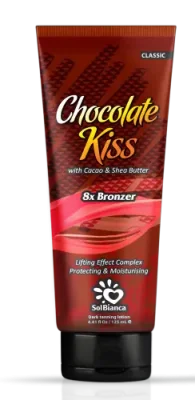 SOLBIANCA Крем с маслом какао, маслом ши и бронзаторами для загара в солярии / Chocolate Kiss 125 мл
