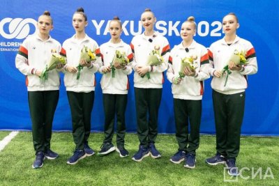 Команда Беларуси победила в групповых упражнениях по художественной гимнастике на играх «Дети Азии»