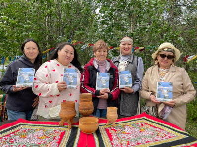 В рамках районного конкурса «Культурный код» вышла в свет книга о селе Туой-Хайа