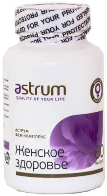 Аструм Фем-комплекс (Astrum-Fem Complex), Женское здоровье, 60 капсул, Astrum / Красота | Товары для дома | V4.Ru: Маркетплейс