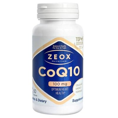 Коэнзим Q10 100 мг (CoQ10 100mg), капсулы, 60 шт, Zeox Nutrition / Красота | Товары для дома | V4.Ru: Маркетплейс