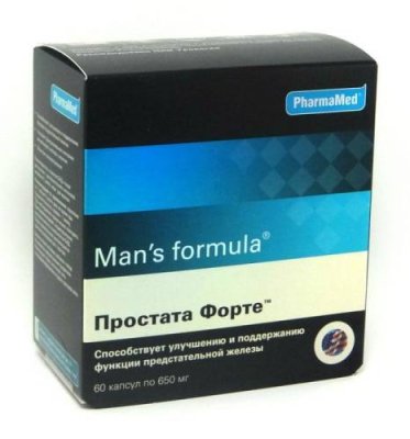 Простата Форте Man's Formula, 60 капсул, PharmaMed / Красота | Товары для дома | V4.Ru: Маркетплейс