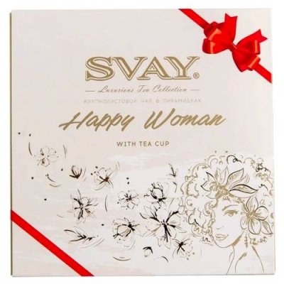 Чай Happy Woman, 24 пирамидки, Svay / Красота | Товары для дома | V4.Ru: Маркетплейс