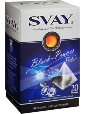 Чай Black Prunes, 20*2,5 г, Svay / Красота | Товары для дома | V4.Ru: Маркетплейс