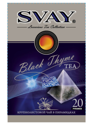 Чай Black Thyme, 20*2,5 г, Svay / Красота | Товары для дома | V4.Ru: Маркетплейс