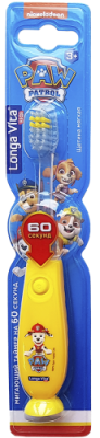 Детская зубная щетка мигающая с присоской Маршалл, Paw Patrol 3+, Longa vita / Красота | Товары для дома | V4.Ru: Маркетплейс