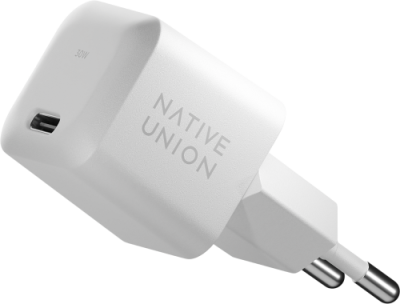 Сетевое зарядное устройство Native Union Fast GaN Charger USB-C, PD, 30Вт белый / Сетевые зарядные устройства | Электроника | V4.Ru: Маркетплейс