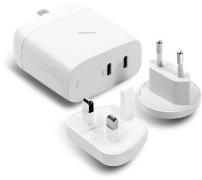 Сетевое зарядное устройство Native Union Fast GaN Charger 2USB-C, PD, 67 Вт белый / Сетевые зарядные устройства | Электроника | V4.Ru: Маркетплейс