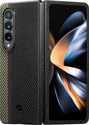 Чехол Pitaka Fusion Weaving Air Case для Galaxy Z Fold4, кевлар черный / Чехлы | Электроника | V4.Ru: Маркетплейс