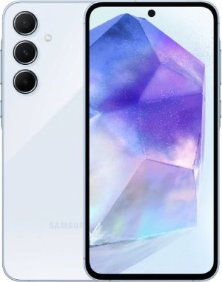 Смартфон Samsung Galaxy A55 256 ГБ голубой / Galaxy A55 | Электроника | V4.Ru: Маркетплейс