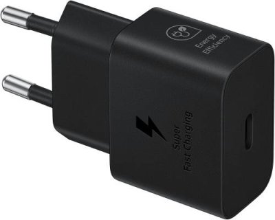 Сетевое зарядное устройство Samsung EP-T2510 USB-C 25 Вт черный / Сетевые зарядные устройства | Электроника | V4.Ru: Маркетплейс