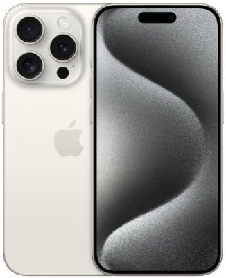 Apple iPhone 15 Pro dual-SIM 256 ГБ, «титановый белый» / iPhone 15 Pro | Электроника | V4.Ru: Маркетплейс