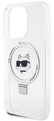 Чехол Lagerfeld NFT Choupette Ring для iPhone 15 Pro MagSafe, белый / Чехлы | Электроника | V4.Ru: Маркетплейс