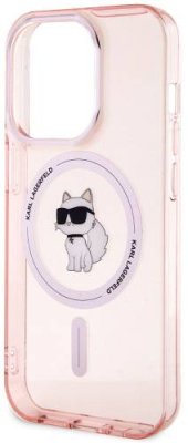 Чехол Lagerfeld NFT Choupette для iPhone 15 Pro MagSafe, розовый / Чехлы | Электроника | V4.Ru: Маркетплейс