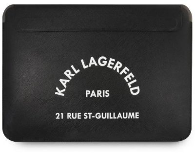 Чехол-конверт Lagerfeld Saffiano Sleeve RSG для ноутбуков 14", черный / Сумки | Электроника | V4.Ru: Маркетплейс