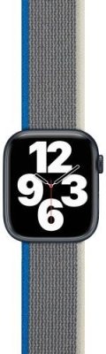 Ремешок moonfish для Apple Watch 42/44/45/49mm, нейлон, серый / Ремешки | Электроника | V4.Ru: Маркетплейс