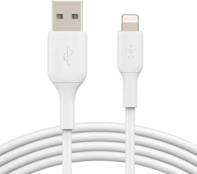 Кабель Belkin USB-A -  Lightning, 1.2 м, белый / Кабели | Электроника | V4.Ru: Маркетплейс