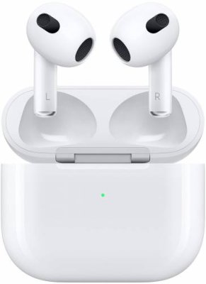 Наушники Apple AirPods (3-его поколения, 2022) белые / Беспроводные наушники | Электроника | V4.Ru: Маркетплейс