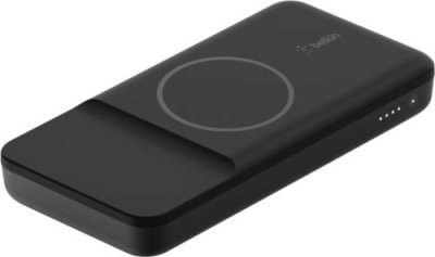 Внешний аккумулятор с функцией БЗУ Belkin Magnetic Wireless + кабель USB-A - USB-С, 10000 мАч, черный / Портативные аккумуляторы | Электроника | V4.Ru: Маркетплейс