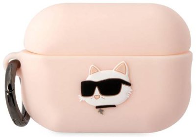 Чехол Karl Lagerfeld Choupette 3D для Airpods Pro 2, розовый / Чехлы | Электроника | V4.Ru: Маркетплейс