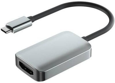 Адаптер moonfish USB-C - HDMI 4K 60 Гц, серый / Адаптеры | Электроника | V4.Ru: Маркетплейс