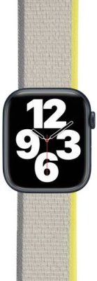 Ремешок moonfish для Apple Watch 42/44/45/49mm, нейлон, бежевый / Ремешки | Электроника | V4.Ru: Маркетплейс