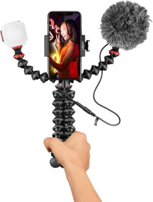 Видеокомплект Joby GorillaPod Mobile Vlogging Kit, черный / Держатели | Электроника | V4.Ru: Маркетплейс