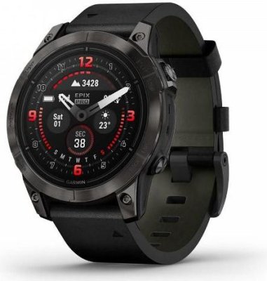 Умные часы Garmin Epix Pro (2-го поколения), титановый черный / Умные часы | Электроника | V4.Ru: Маркетплейс