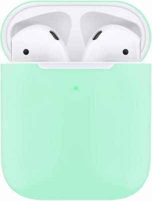 Чехол moonfish для футляра AirPods, силиконовый, бирюзовый / Аксессуары для наушников | Электроника | V4.Ru: Маркетплейс