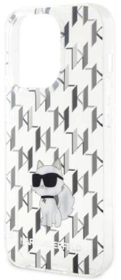 Чехол Karl Lagerfeld Monogram Choupette для iPhone 15 Pro, прозрачный / Чехлы | Электроника | V4.Ru: Маркетплейс