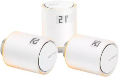 Набор Netatmo: дополнительные термоголовки, 3 шт, белый / Термостаты | Электроника | V4.Ru: Маркетплейс