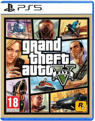 Игра для PS5 Grand Theft Auto V, русские субтитры / Игры | Электроника | V4.Ru: Маркетплейс