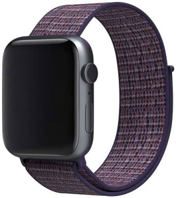 Ремешок moonfish для Apple Watch 38/40 мм, нейлон, индиго / Ремешки | Электроника | V4.Ru: Маркетплейс