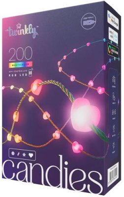 Гирлянда Twinkly Candies Heart-Shaped 200 LED, 12 м / Освещение | Электроника | V4.Ru: Маркетплейс